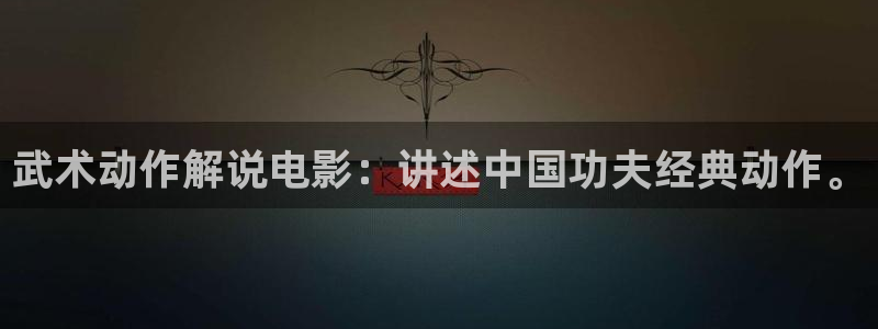 星辰影院安全吗：武术动作解说电影：讲述中国功夫经典动作。