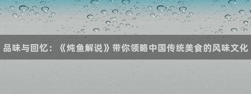 秘密爱电影在线观看星辰影院：品味与回忆：《炖鱼解说》带你领略中国传统美食的风味文化