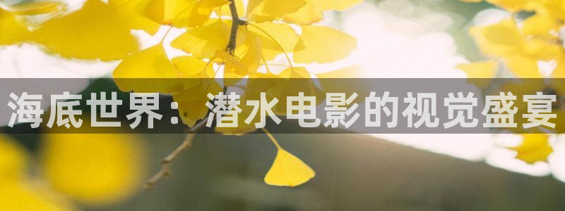 韩剧星辰影院：海底世界：潜水电影的视觉盛宴